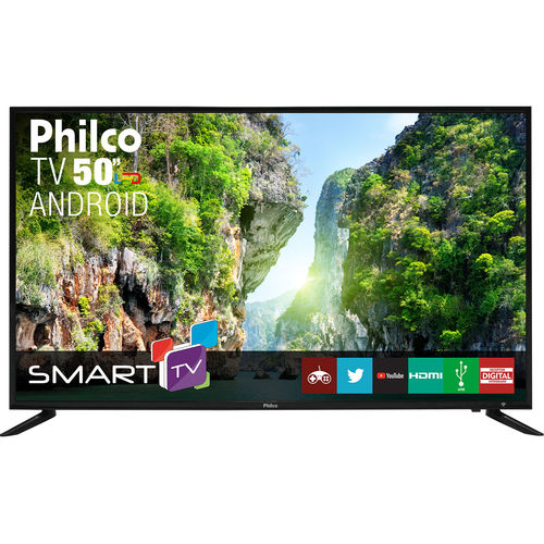 Smart TV LED 50" Philco PTV50D60SA FULL HD Conversor Digital Integrado 2 HDMI 2 USB Wi-Fi é bom? Vale a pena?