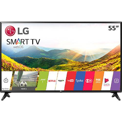 Smart TV LED 55" Lg 55lj5550 Full HD Conversor Digital Wi-Fi Integrado 1 USB 2 HDMI Webos 3.5 Sistema de Som Virtual Surround Plus é bom? Vale a pena?