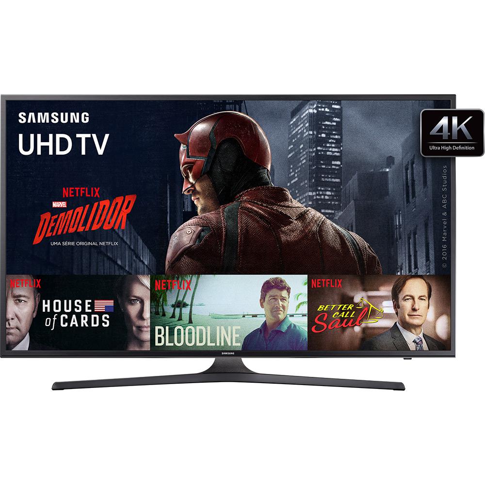 Smart TV LED 55" Samsung KU6000 Ultra HD 4K com Conversor Digital 2 USB 3 HDMI 60Hz é bom? Vale a pena?