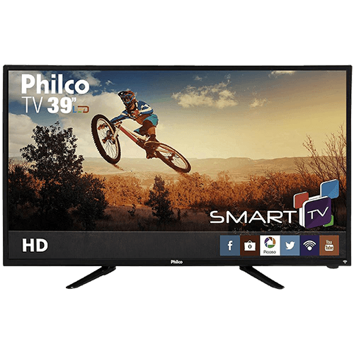 Smart TV LED 39" Philco PH39N86DSGW HD com Conversor Digital 3 HDMI 1 USB Wi-Fi Closed Caption e Sleep Timer é bom? Vale a pena?