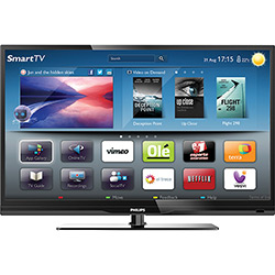 Smart TV Led 39" Philips 39PFL4707 Full HD Entradas HDMI/USB/DLNA,/YouTube/DTVi/Conversor Digital -120Hz é bom? Vale a pena?