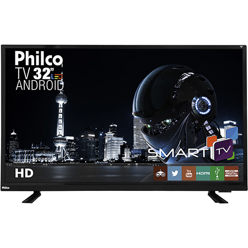 Smart TV LED Android 32" Philco Ph32e60dsgwa HD Conversor Digital 2 HDMI 2 USB é bom? Vale a pena?
