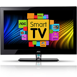 Smart TV LED 32" AOC LE32H158I Full HD - 4 HDMI 2 USB HDTV DLNA 120Hz é bom? Vale a pena?