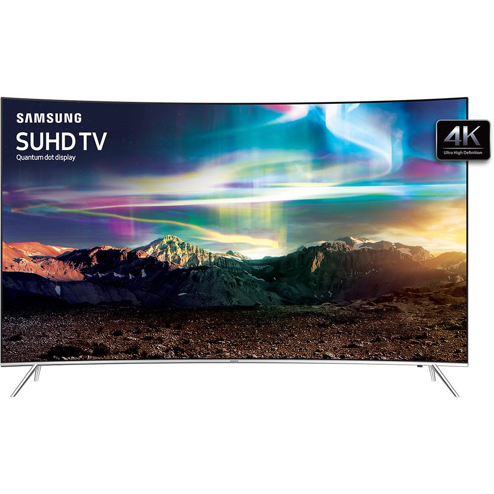 Smart TV LED Curva 55" Samsung Ultra HD 4K 55KS7500 Pontos Quânticos HDR1000 Design 360° Ultra Slim 4 HDMI e 3 USB 240Hz é bom? Vale a pena?