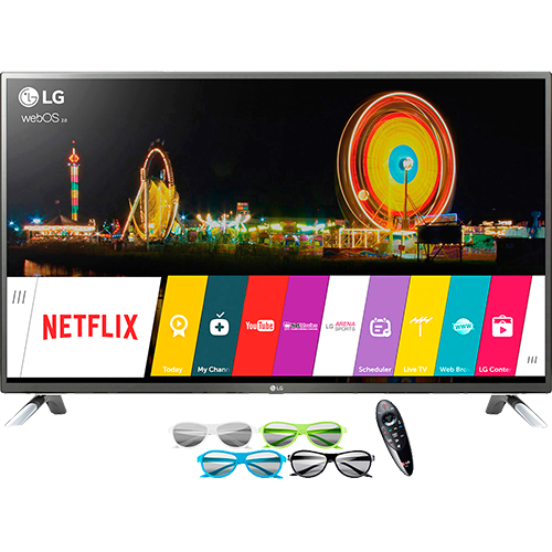 Smart TV LED 3D 55" LG Cinema 55LF6500 Full HD com Conversor Digital 3 HDMI 3 USB Wi-Fi + 4 Óculos 3D é bom? Vale a pena?