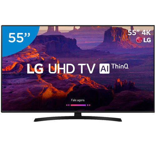 Smart TV LED LG 55" Ultra HD 4k com Suporte de Parede 4 HDMI 3 USB Wi-Fi Dts Virtual X Sound Sync 60Hz Inteligencia Artificial é bom? Vale a pena?