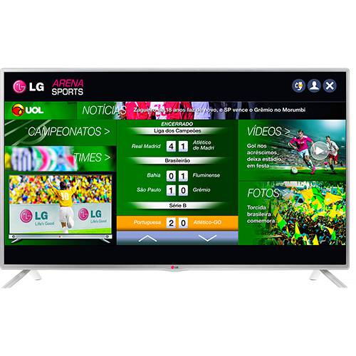 Smart TV LED LG 32" 32LB580B HD 3 HDMI 3 USB Wi-fi Integrado Frequência (60Hz) é bom? Vale a pena?