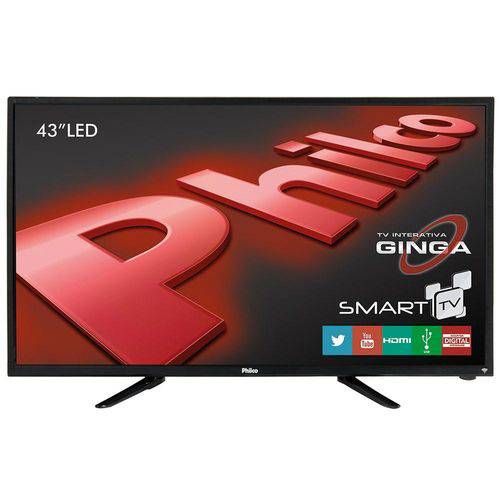 Smart TV LED Philco PH43N91 DSGWA, HDMI, USB, Wi-Fi, Android, Conversor Digital é bom? Vale a pena?