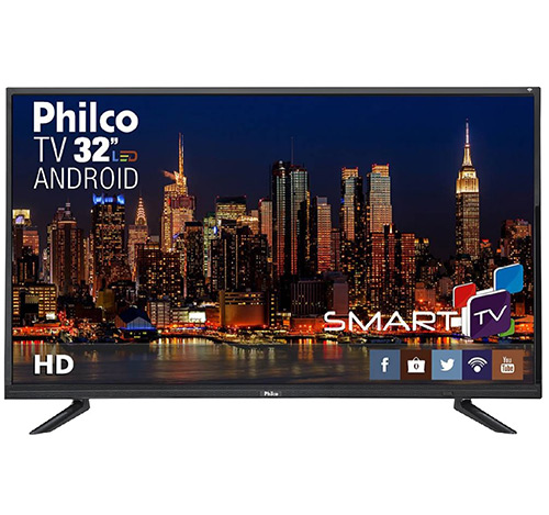 Smart TV LED 32" Philco PTV32E20DSGWA HD com Conversor Digital 2 HDMI 1 USB Wi-Fi Midiacast 60Hz - Preta é bom? Vale a pena?