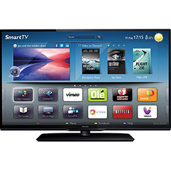 Smart TV LED 32" Philips 32PFL3518 Full HD Entradas HDMI / USB 120Hz é bom? Vale a pena?