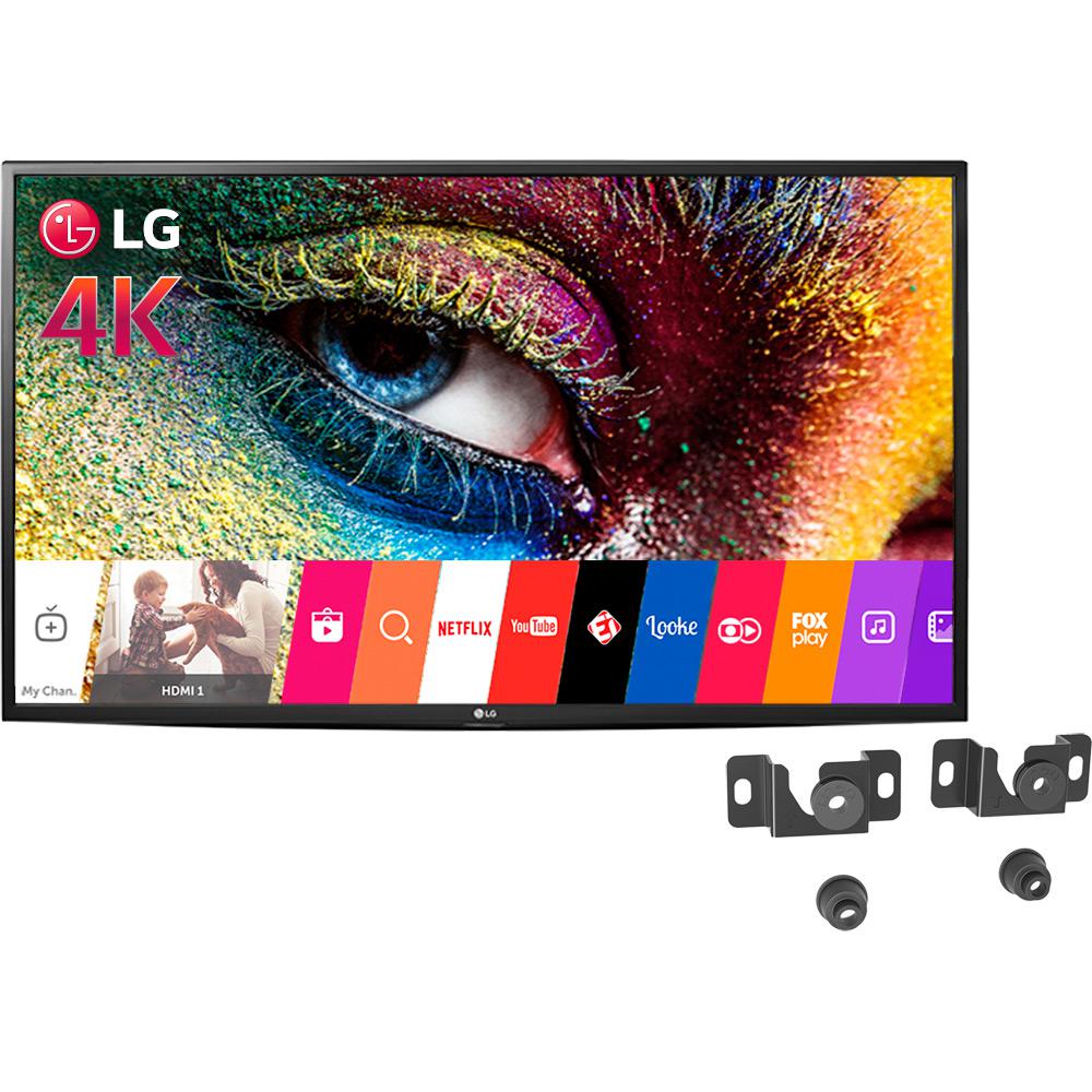 Smart TV LG WebOS 3.0 LED 43" Ultra HD 4K 43uh6000 Painel Ips, Hdr Pro e Ultra Surround 3HDMI 1 USB 60Hz + Suporte Universal Fixo Para Tv De 14 A 84" Uni100 Línea é bom? Vale a pena?