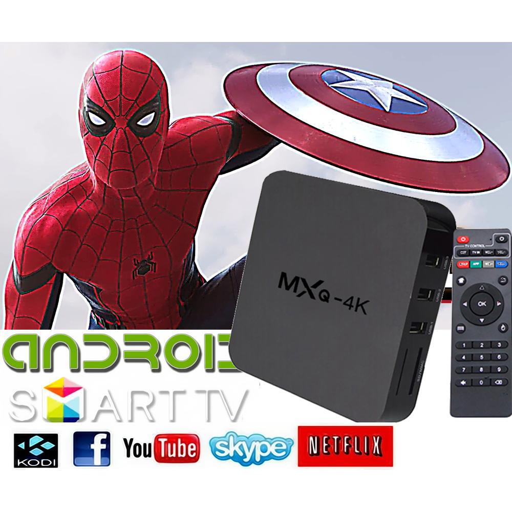 Smart Tv Ott Box Android Tv Quad Core Mxq Netflix Youtube é bom? Vale a pena?