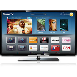 Smart TV Plus LED 42" Philips 42PFL5007 Full HD 4 HDMI 3 USB C/ Adaptador Wi-Fi Incluso é bom? Vale a pena?