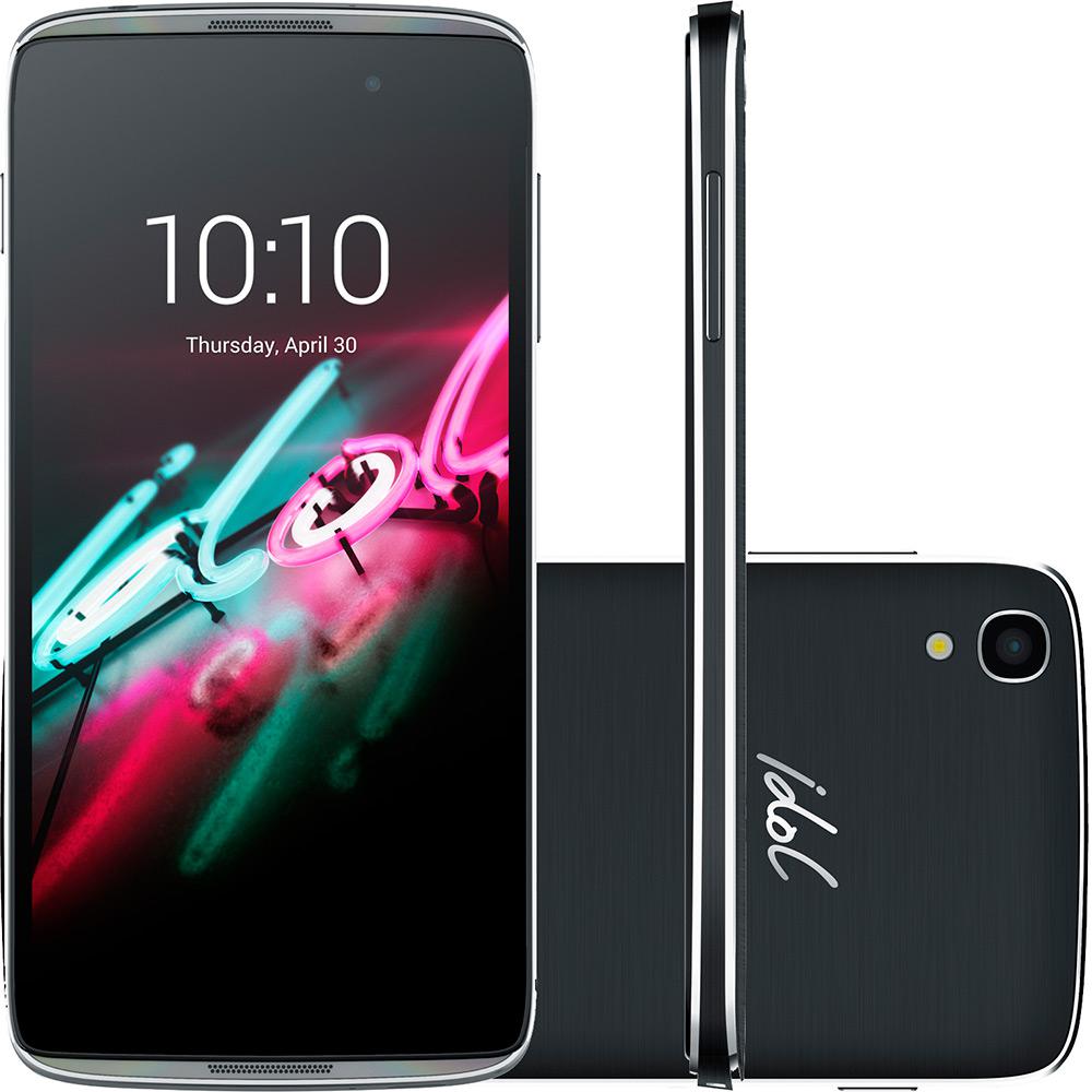 Smartphone Alcatel Idol3 Dual Chip Android 5.1 Tela 4,7" LCD IPS 16GB 4G Câmera 13MP - Cinza é bom? Vale a pena?
