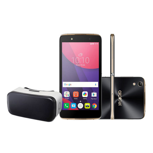 Smartphone Alcatel Idol4 2017 Preto e Dourado + Óculos Vr, Octa-Core,16GB + 32 Cartão Sd 3GB Ram é bom? Vale a pena?