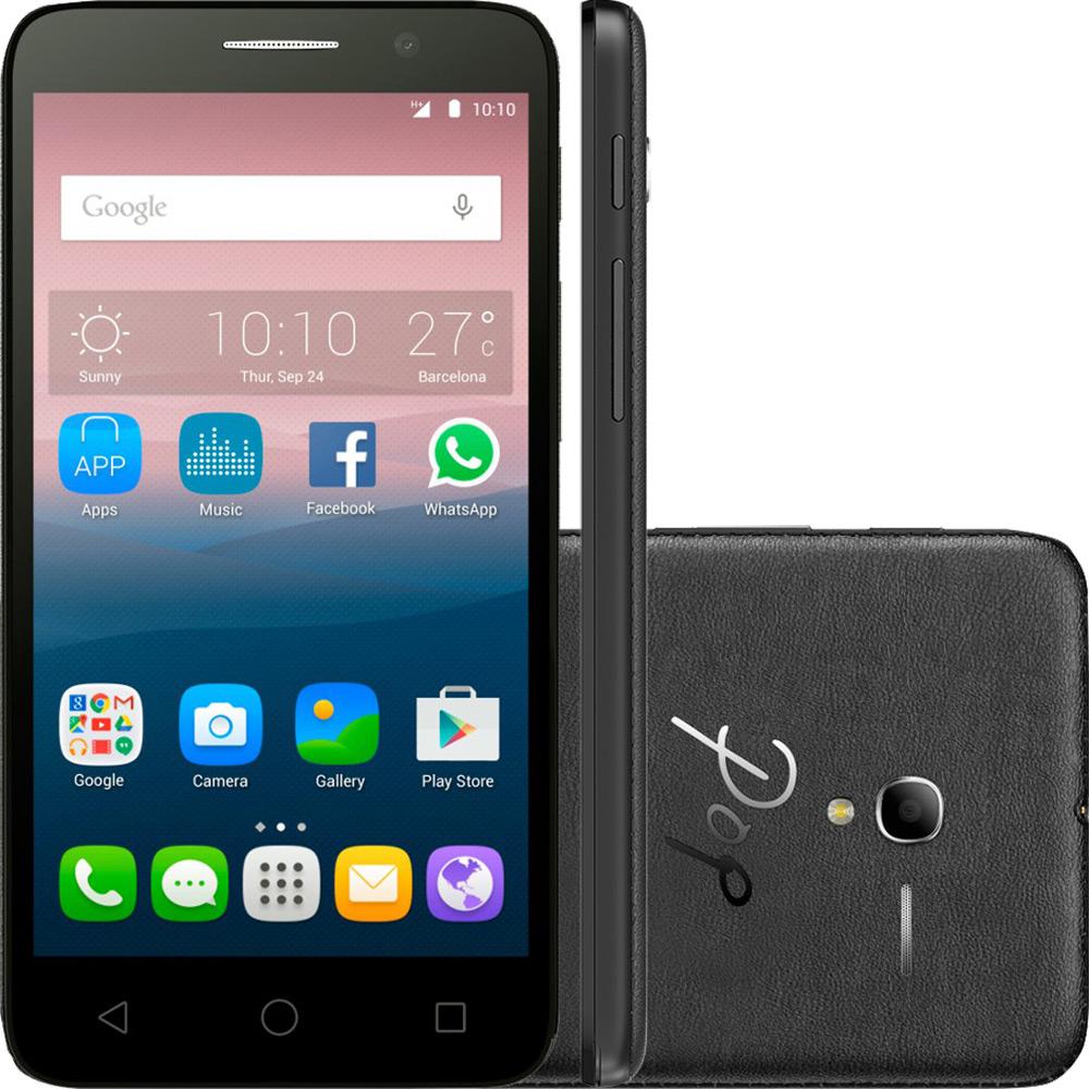 Smartphone Alcatel OT-5016J Pop 3 Dual Chip Android 5.1 Tela 5"  Quad Core 1.3GHz 8GB 3G/Wi-Fi Câmera 8MP Preto + Capa Prata é bom? Vale a pena?