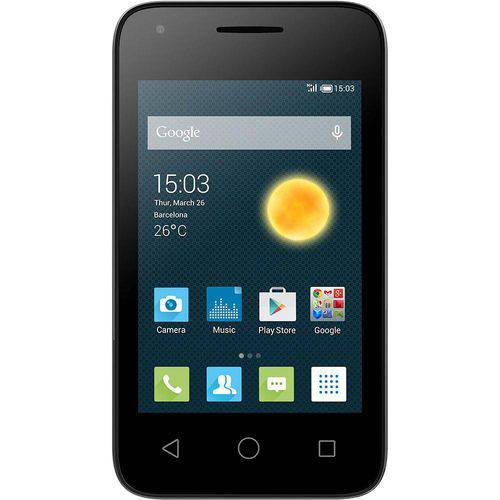 Smartphone Alcatel Pixi3 3.5 Ot4009 Preto/Prata é bom? Vale a pena?