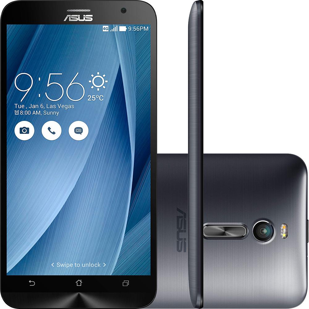 Smartphone Asus Zenfone 2 Dual Chip Desbloqueado Android Tela 5.5" 16GB 4G Wi-Fi 13MP - Prata é bom? Vale a pena?