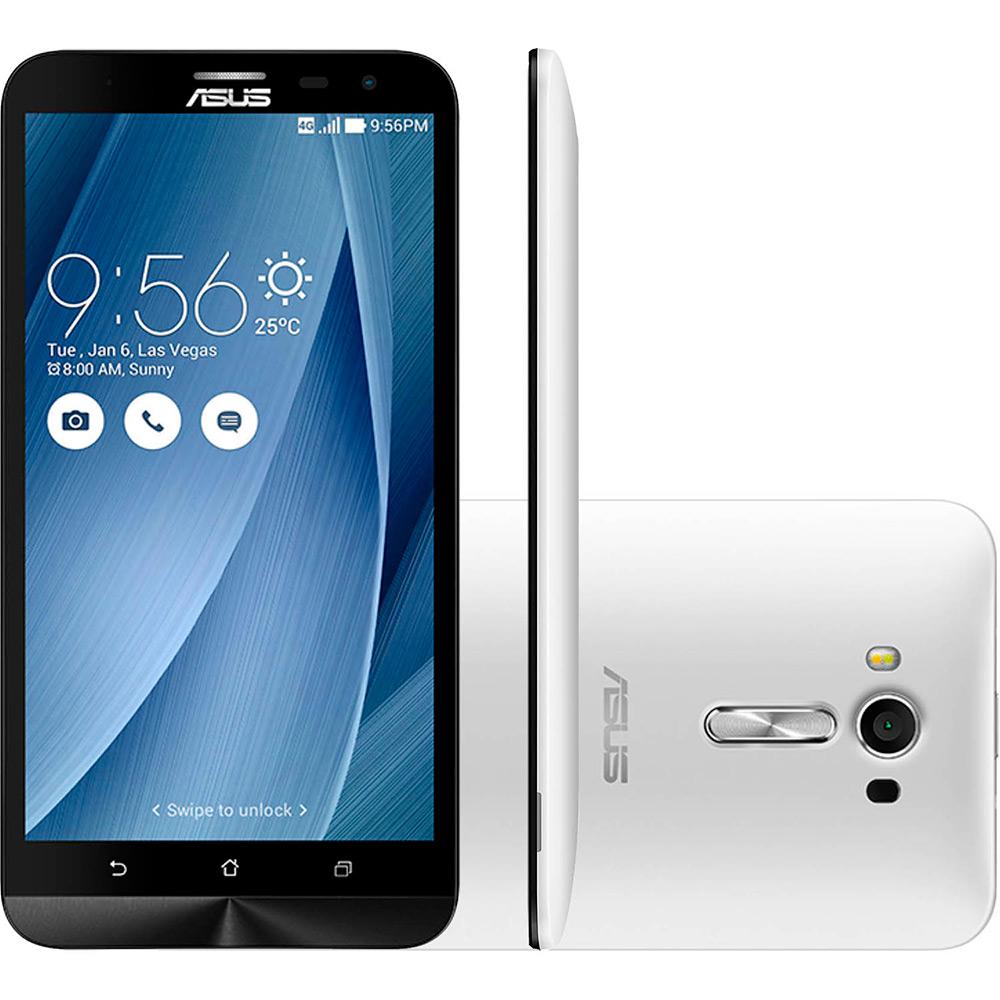 Smartphone ASUS ZenFone 2 Laser Dual Chip Desbloqueado Android 5 Tela 5.5" 16GB 4G 13MP - Branco é bom? Vale a pena?