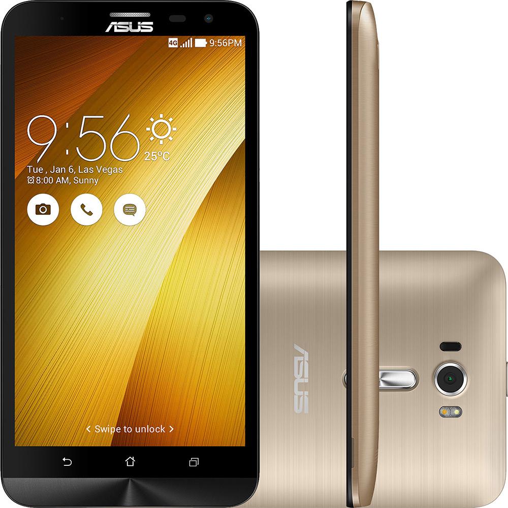 Smartphone Asus Zenfone 2 Laser Dual Chip Desbloqueado Android 6 Tela 6" 16GB 4G Câmera 13MP - Dourado é bom? Vale a pena?