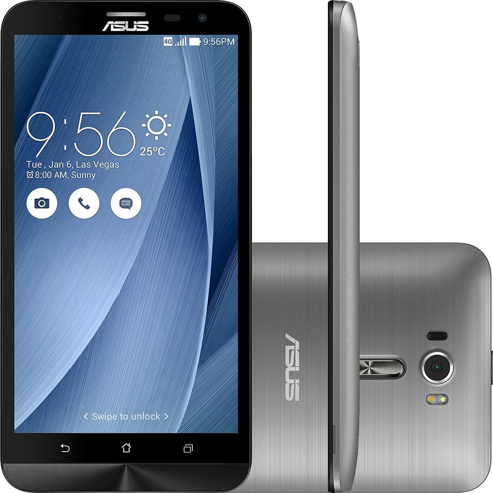 Smartphone Asus Zenfone 2 Laser Dual Chip Desbloqueado Android 6 Tela 6" 16GB 4G Câmera 13MP - Prata é bom? Vale a pena?