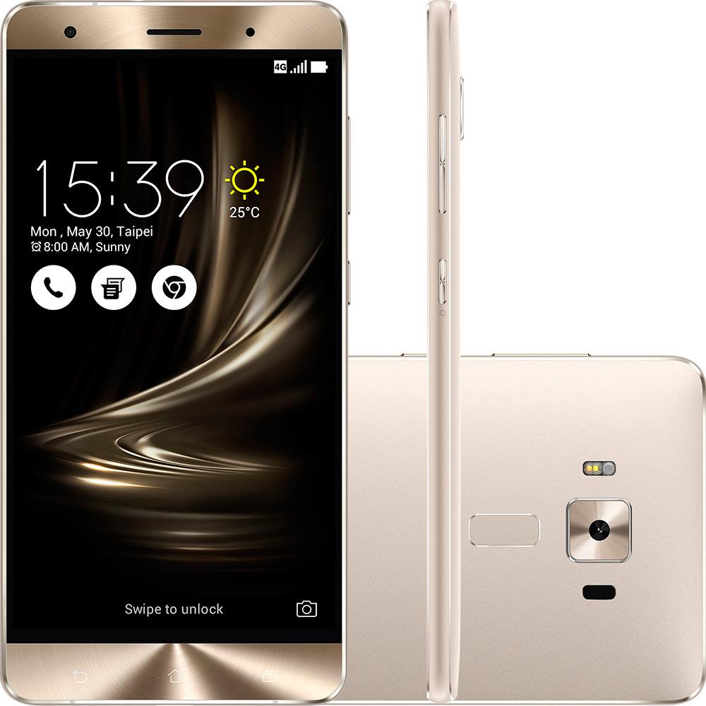 Smartphone Asus Zenfone 3 Deluxe Dual Chip Android 6.0 Tela 5.7" 256GB 4G Câmera de 23MP - Prata é bom? Vale a pena?