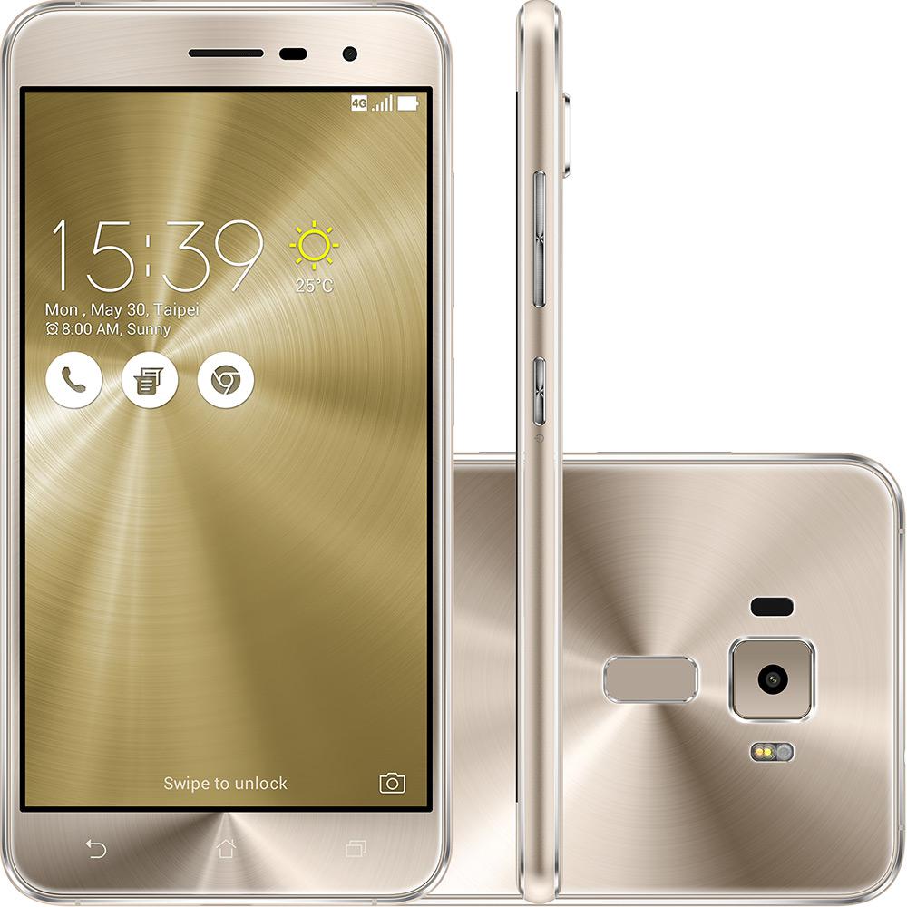 Smartphone Asus Zenfone 3 Dual Chip Android 6 Tela 5.2" 32GB 4G Câmera 16MP - Dourado é bom? Vale a pena?