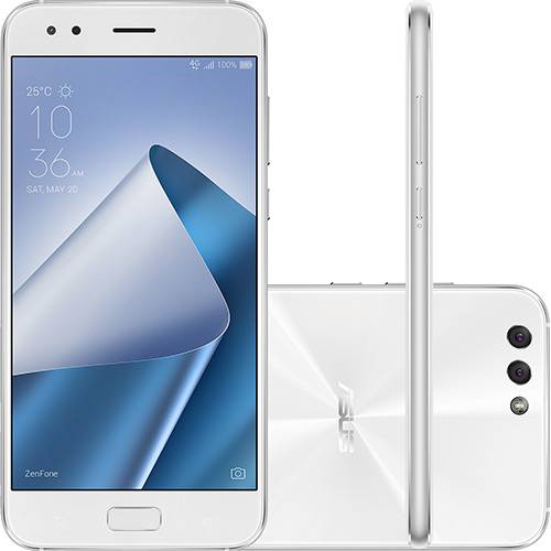 Smartphone Asus Zenfone 4 Dual Chip Android 7 Tela 5.5" Qualcomm Snapdragon 128GB 4G Câmera 12 + 8MP (Dual Traseira) - Branco é bom? Vale a pena?