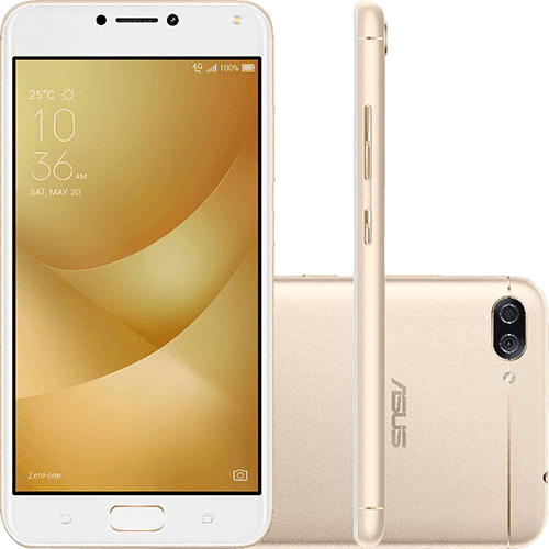 Smartphone Asus Zenfone 4 Max Dual Chip Android 7 Tela 5.5" Snapdragon 32GB 4G Câmera Dual Traseira 13MP + 5MP Frontal 8MP - Dourado é bom? Vale a pena?