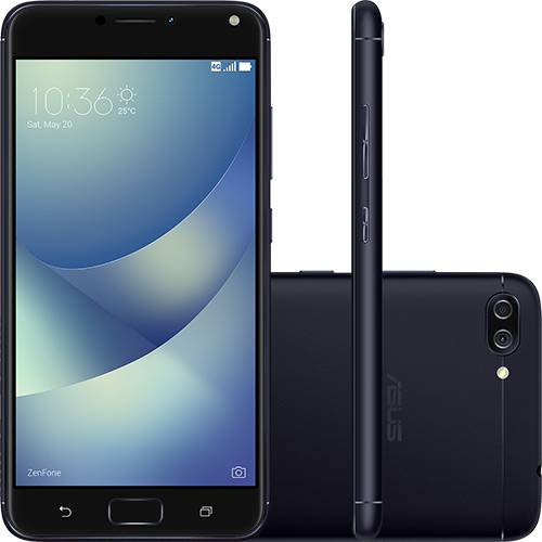 Smartphone Asus Zenfone 4 Max Dual Chip Android Tela 5.5" Snapdragon Android 7 16GB 4G Wi-Fi Câmera Dual Traseira 13 + 5MP Frontal 8MP - Preto é bom? Vale a pena?