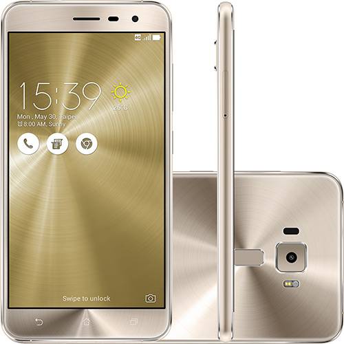 Smartphone Asus Zenfone 3 Dual Chip Android 6.0 Tela 5,5" Qualcomm Snapdragon 8953 32GB 4G Câmera 16MP - Dourado é bom? Vale a pena?