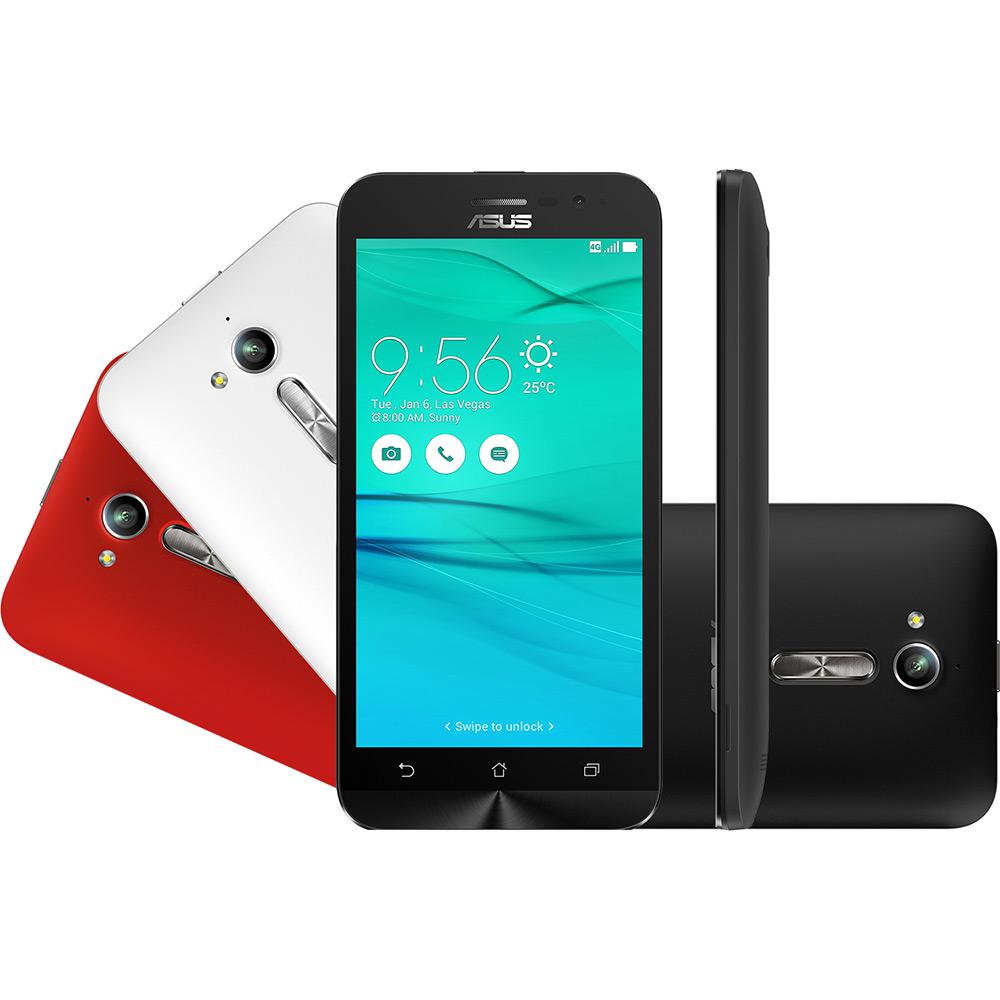 Smartphone Asus Zenfone Go Dual Chip Android 5.1 Tela 5" 8GB 3G Câmera 8MP + 2 Capas - Preto é bom? Vale a pena?