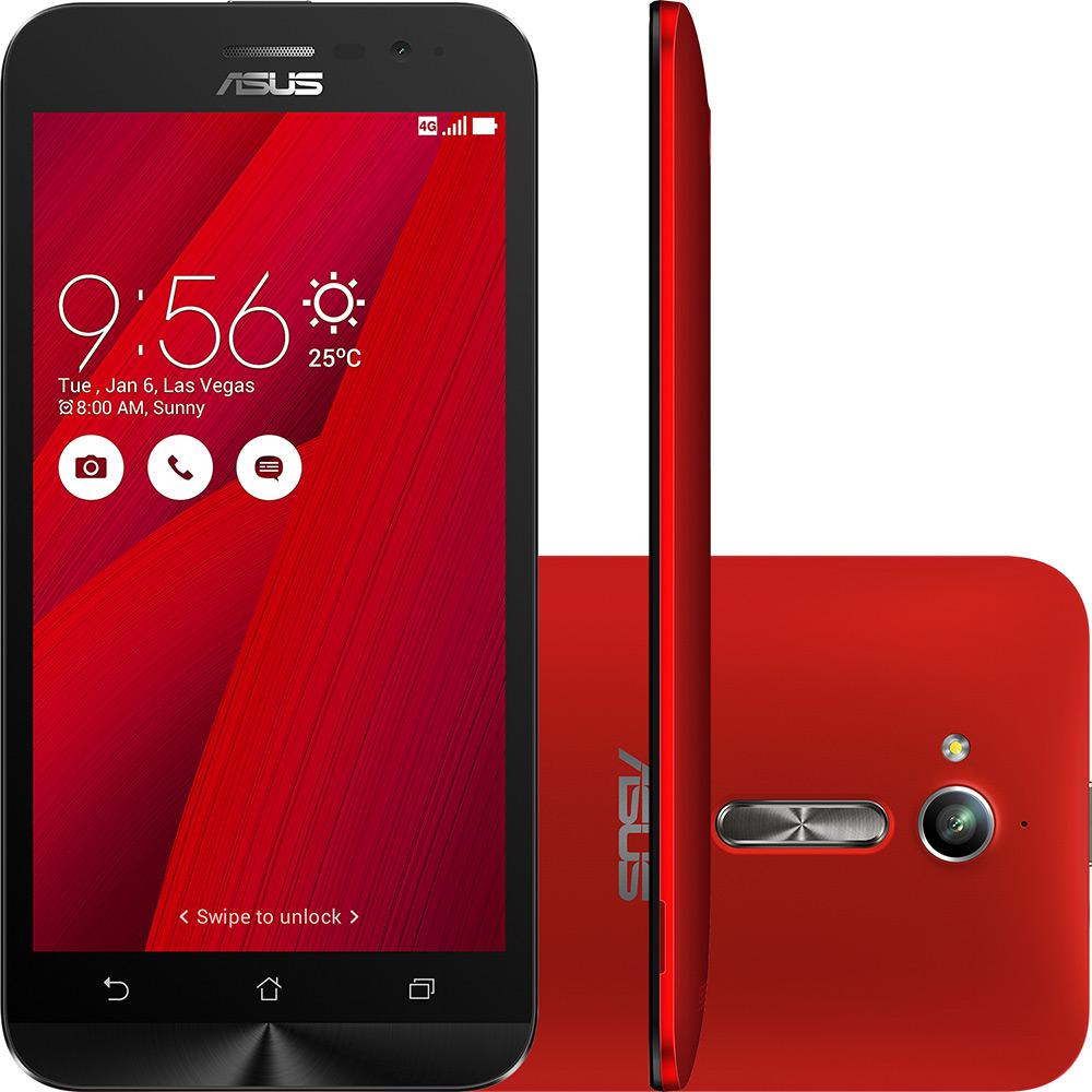 Smartphone Asus Zenfone Go Dual Chip Android 5.1 Tela 5" LCD TFT Qualcomm Snapdragon Msm8212 8GB 3G Wi-Fi Câmera 8MP - Vermelho é bom? Vale a pena?