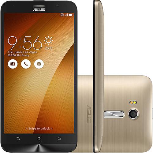 Smartphone Asus Zenfone GO Live Dual Chip Android 5.1 Tela 5.5" Snapdragon 32GB 4G Câmera 13MP - Dourado é bom? Vale a pena?