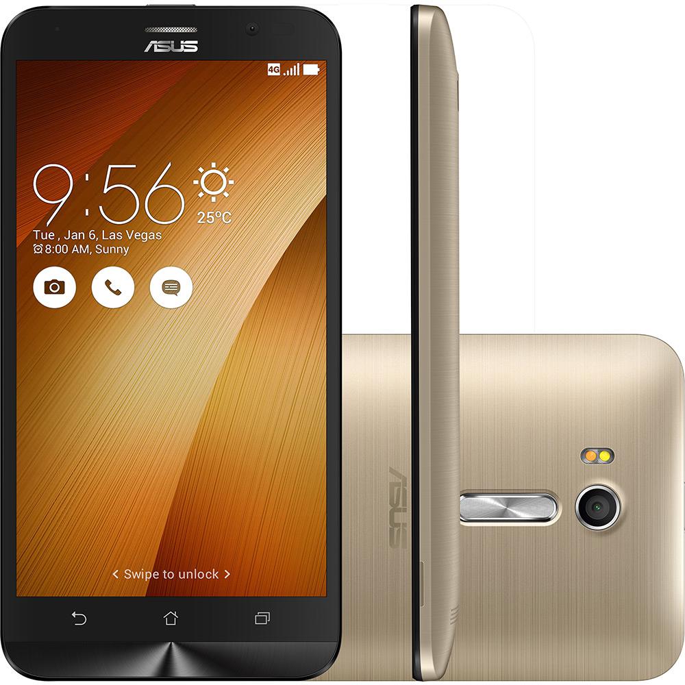 Smartphone ASUS Zenfone Go Live Dual Chip Android Tela 5.5" Qualcomm Snapdragon MSM8928 16GB 4G/Wi-Fi Câmera 13MP - Dourado é bom? Vale a pena?