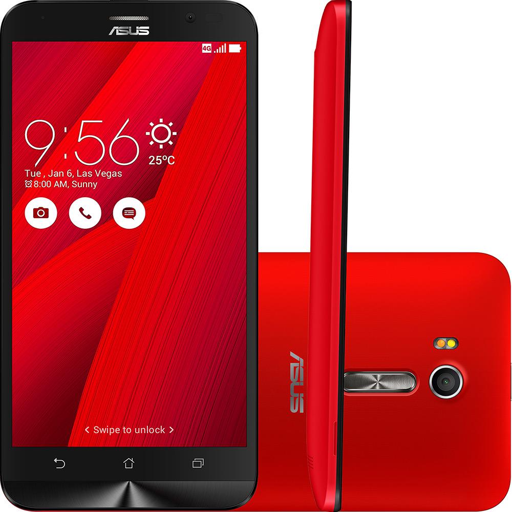 Smartphone ASUS Zenfone Go Live Dual Chip Android Tela 5.5" Qualcomm Snapdragon MSM8928 16GB 4G/Wi-Fi Câmera 13MP - Vermelho é bom? Vale a pena?