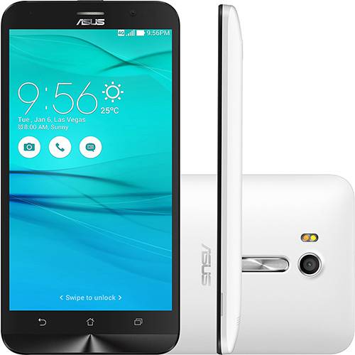 Smartphone ASUS Zenfone Go Live Dual Chip Android Tela 5.5" Qualcomm Snapdragon MSM8928 16GB 4G Wi-Fi Câmera 13MP - Branco é bom? Vale a pena?