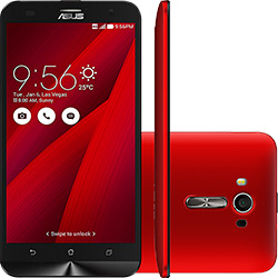 Smartphone Asus Zenfone Laser 2 Desbloqueado Android 6.0 Tela 5.5" 8GB 4G Câmera de 13 MP - Vermelho é bom? Vale a pena?