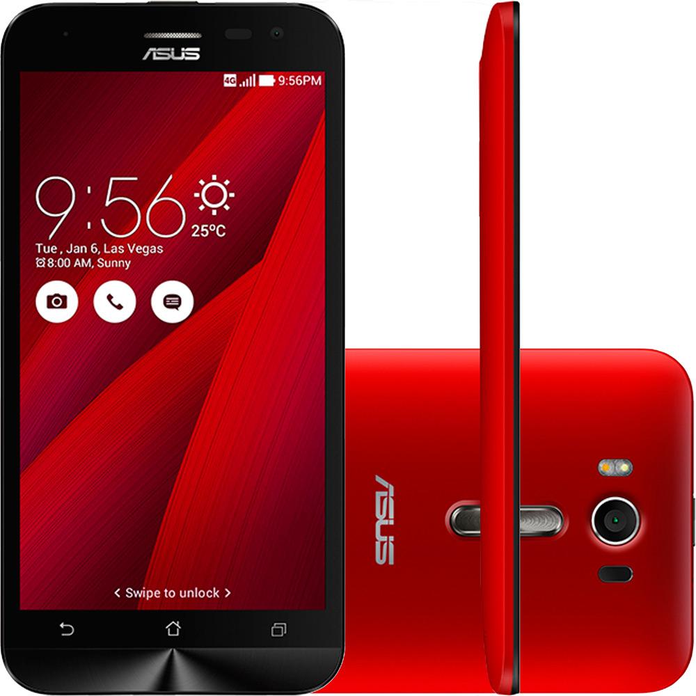 Smartphone ASUS ZenFone 2 Laser Dual Chip Desbloqueado Android 5 Tela 5.5" 16GB 4G 13MP - Vermelho é bom? Vale a pena?