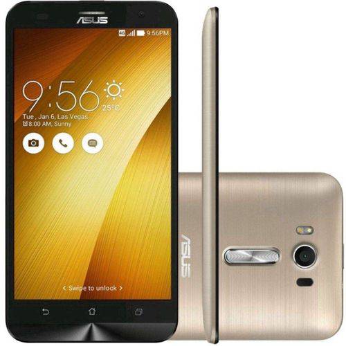 Smartphone ASUS Zenfone 2 LASER Ze550kl Dual Chip Android 5.0 Tela 5.5" 32GB 13MP – Dourado é bom? Vale a pena?