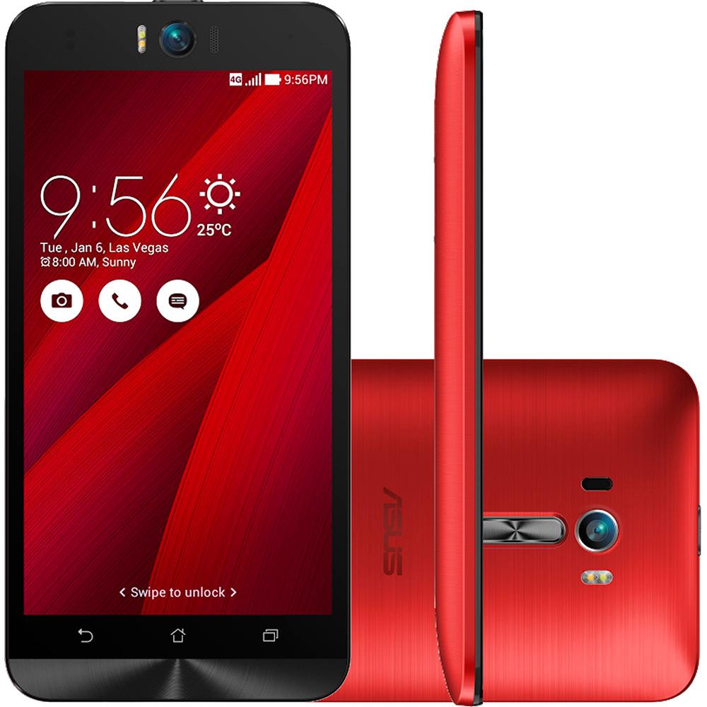 Smartphone ASUS ZenFone Selfie Dual Chip Android 5 Tela 5.5" 32GB 4G 13MP - Vermelho é bom? Vale a pena?