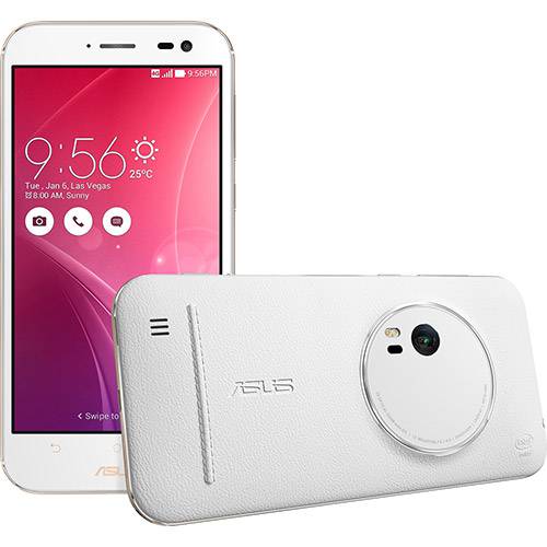 Smartphone Asus Zenfone Zoom Android Tela 5.5" 4G 13MP 128GB - Branco é bom? Vale a pena?