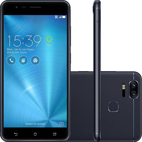 Smartphone Asus Zenfone 3 Zoom Dual Chip Android 6.0 Tela 5.5" Snapdragon 128GB 4G Wi-Fi Câmera 13MP - Preto é bom? Vale a pena?