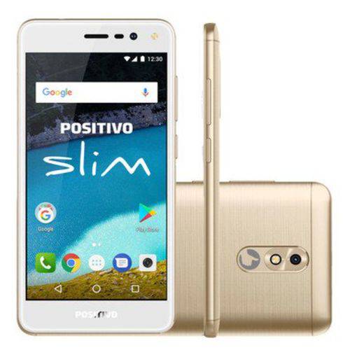 Smartphone Celular Positivo Slim Dourado S510 Dual Chip é bom? Vale a pena?