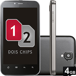 Smartphone Dual Chip CCE SM70, Preto 3G Android 4.0 - Câmera 5MP, Wi-Fi, GPS, Memória Interna 4GB e Cartão de 4GB é bom? Vale a pena?