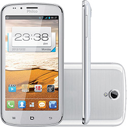 Smartphone Dual Chip Philco Phone 530 Dual Desbloqueado, Branco Android 4.0, 3G,Wi-Fi,Câmera 8 MP,Memória Interna 4GB, GPS é bom? Vale a pena?