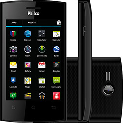Smartphone Dual Chip Philco Phone 350 Dual Desbloqueado, Preto Android 4.0, 3G,Wi-Fi,Câmera 3 MP,Memória Interna 512MB, GPS é bom? Vale a pena?