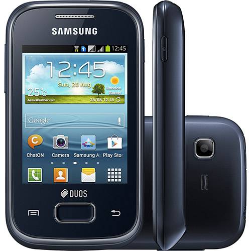 Smartphone Dual Chip Samsung Galaxy Pocket Plus Duos Preto - Android Câmera 2MP Wi-Fi GPS é bom? Vale a pena?