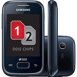 Smartphone Dual Chip Samsung Galaxy Pocket Plus Duos Preto - Android Câmera 2MP Wi-Fi GPS é bom? Vale a pena?