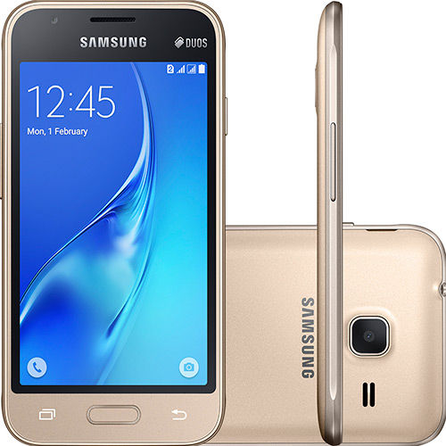 Smartphone Galaxy J1 Mini - Dourado é bom? Vale a pena?